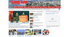 Desktop Screenshot of baolangson.vn